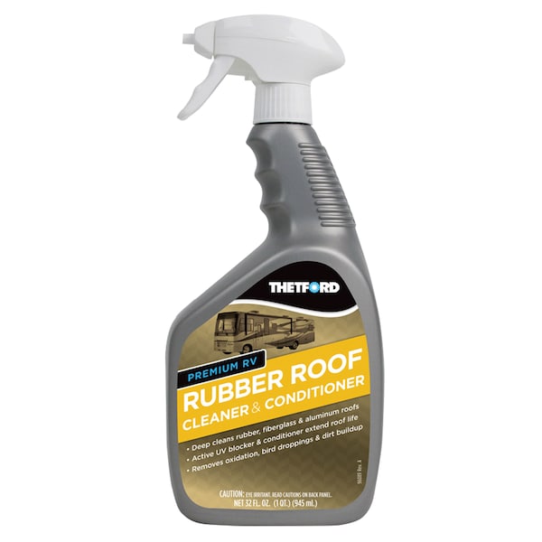 Thetford 32512 Premium RV Rubber Roof Cleaner and Conditioner - 32 oz. 32512 - main
